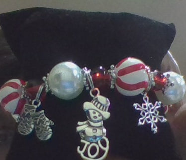 Merry Christmas Charm Bracelet